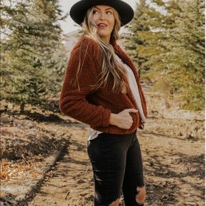 Roolee Gingerbread Teddy Jacket